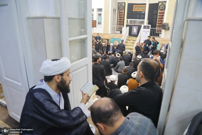 مراسم وداع با آیت الله العظمی شبیری زنجانی (ره)