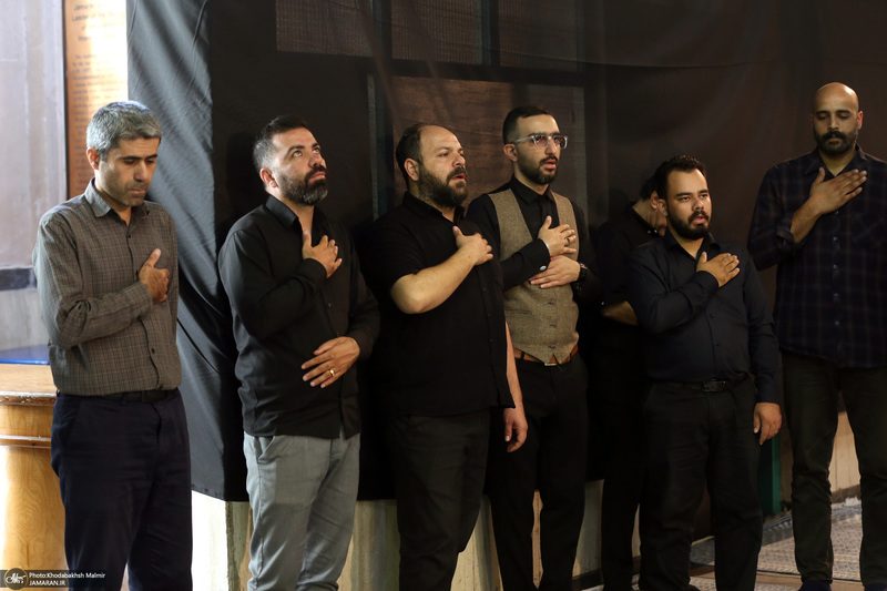 مراسم عزاداری کارکنان موسسه تنظیم و نشر آثار امام خمینی (س) به مناسبت دهه اول محرم