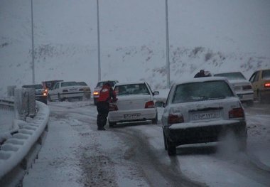 بارش برف در محورهای کوهستانی و شمالی استان تهران