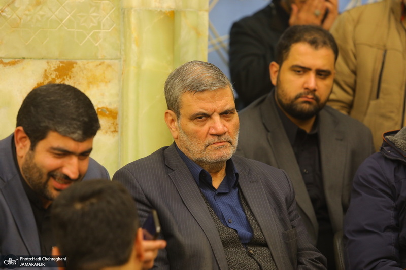 مراسم بزرگداشت شهیدان «علی رازینی» و «محمد مقیسه» در مسجد اعظم قم‎