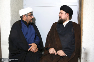 مراسم وداع با پیکر آیت الله حسن صانعی (ره) در جماران