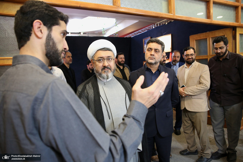 بازدید رئیس موسسه تنظیم و نشر آثار امام خمینی(س) از نمایشگاه خط خون