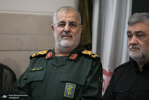 مراسم چهلمین روز شهادت سپهبد حسین سلامی