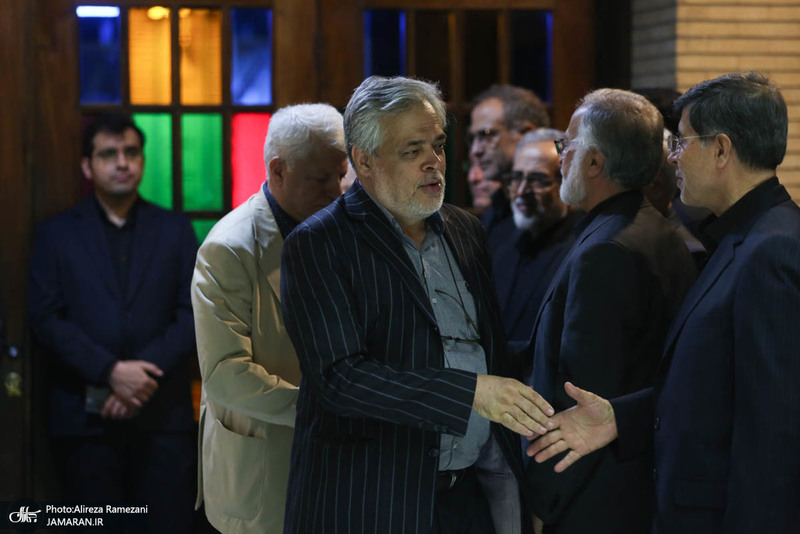 مراسم ختم مادر محمد عطریانفر