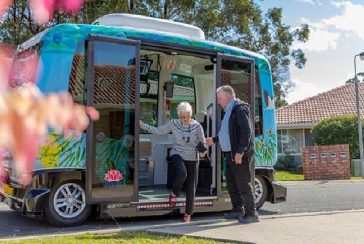 آزمایش اتوبوس های خودران در استرالیا