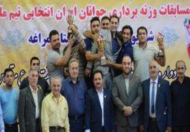 قهرمانی خوزستان در مسابقات وزنه برداری قهرمانی جوانان کشور