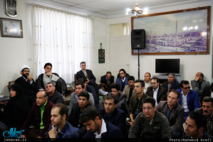 دیدار جمعی از فعالان فضای مجازی با سید حسن خمینی
