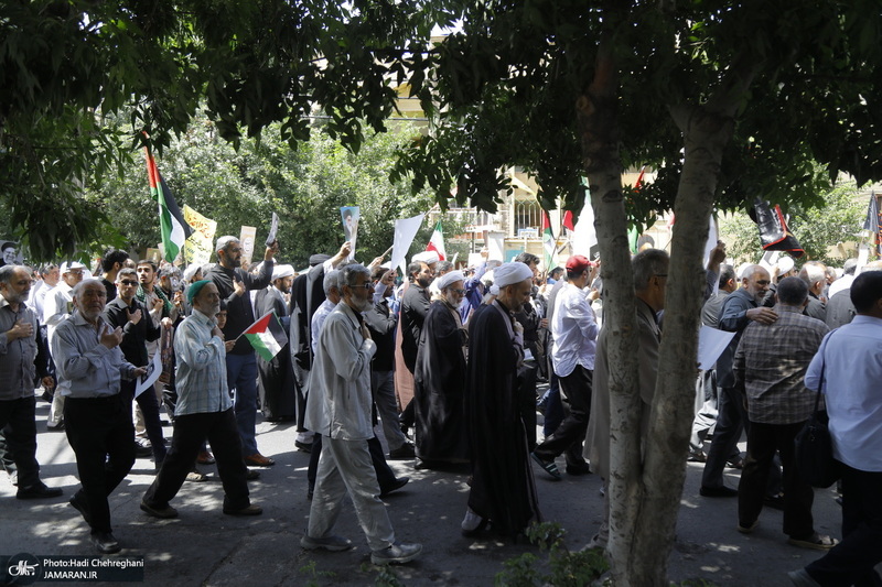 راهپیمایی قیام  15 خرداد در قم