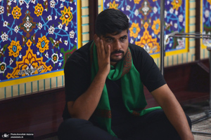 مراسم عزاداری پاکستانی ها در حرم مطهر امام خمینی (س)