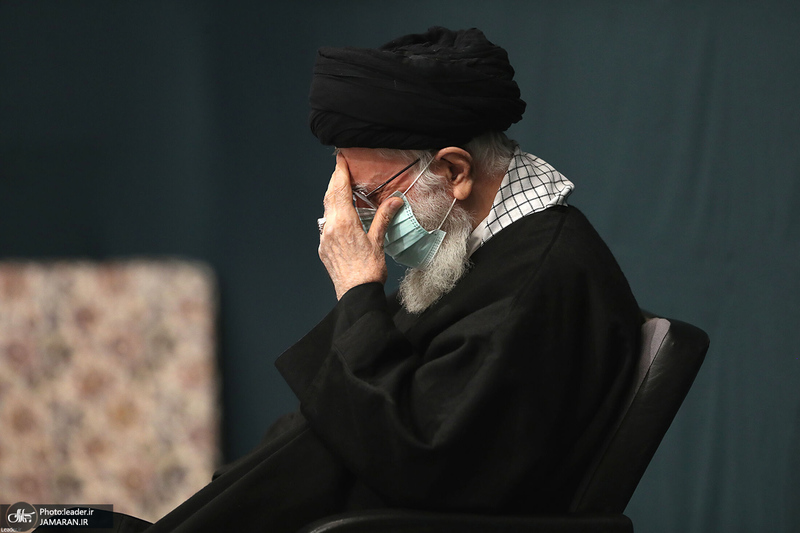 مراسم عزاداری شام شهادت حضرت فاطمه‌ زهرا (س) در حسینیه امام خمینی