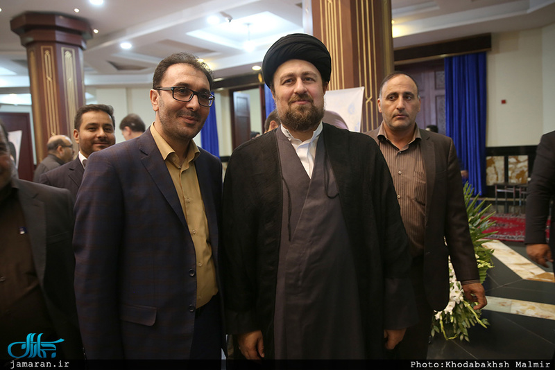 دیدار شهردار و اعضای شورای اسلامی شهر تهران با سید حسن خمینی