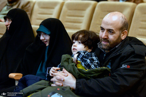 جشن عبادت و تکلیف فرزندان کارکنان معاونت پشتیبانی سپاه در حرم امام خمینی (س)