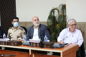 دیدار پیشکسوتان رژه 19 تیر 1358 با رییس موسسه تنظیم و نشر آثار امام خمینی (س)