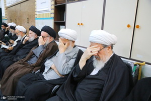 مراسم بزرگداشت برادر آیت الله فقیهی درقم