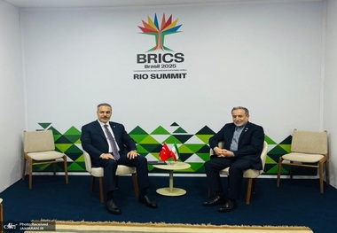 عراقچی در برزیل با وزیر خارجه ترکیه دیدار کرد