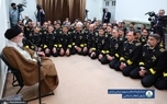 فرماندهان نیروی دریایی ارتش با رهبر انقلاب دیدار کردند