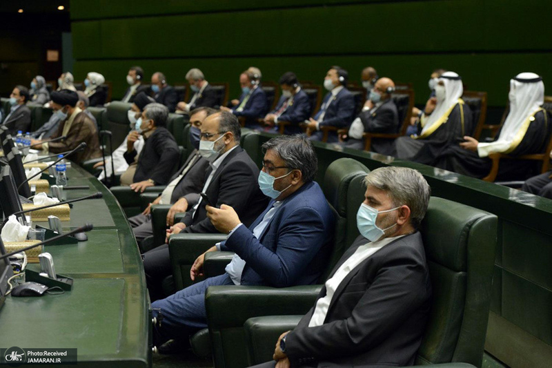 مراسم تحلیف حجت الاسلام و المسلمین رئیسی در مجلس شورای اسلامی