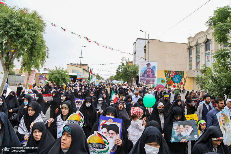 راهپیمایی باشکوه روز قدس در قم - 2