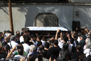 مراسم تشییع ناصر تقوایی