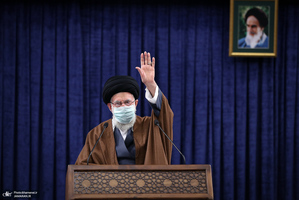 سخنرانی رهبر معظم انقلاب در ارتباط تصویری با مردم آذربایجان شرقی