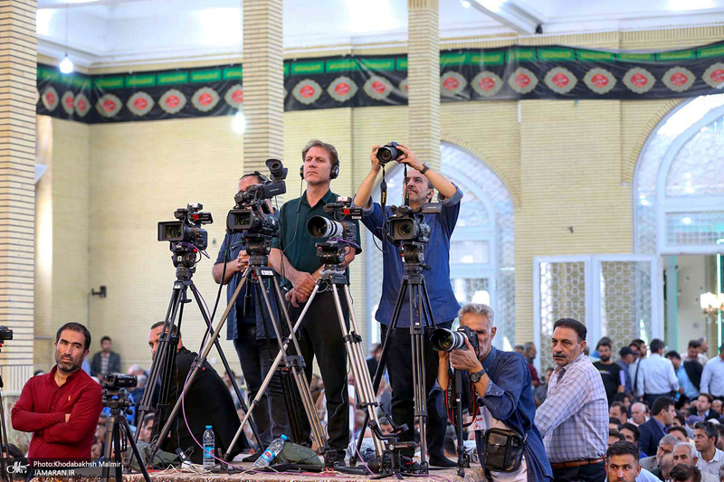 حضور سید حسن خمینی در روستای خیارج استان قزوین -3