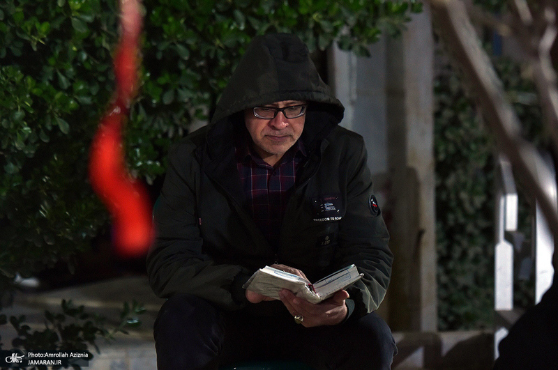 احیای شب بیست و سوم ماه رمضان در گلزار شهدای بهشت زهرا (س)