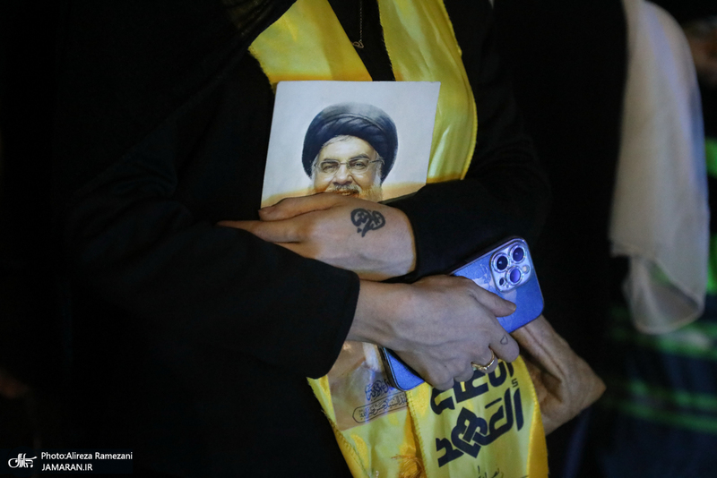 مراسم شب شهادت سید حسن نصرالله