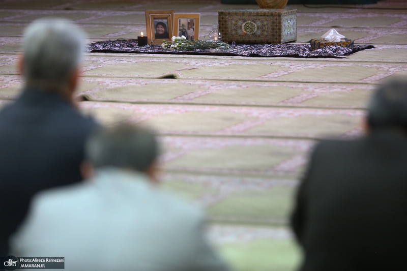 مراسم ختم مادر همسر دکتر هادی خانیکی