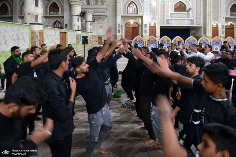 مراسم عزاداری پاکستانی ها در حرم مطهر امام خمینی (س)