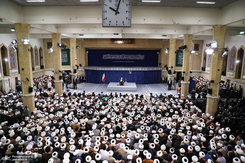 دیدار جمعی از مبلغان و طلاب حوزه‌های علمیه سراسر کشور با رهبر معظم انقلاب