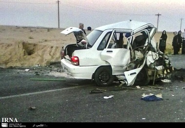 تصادف در مسیر شادگان یک کشته و هفت مصدوم بر جای گذاشت