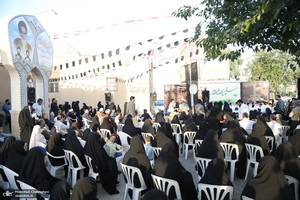 مراسم بزرگداشت رحلت امام خمینی (ره) و قیام 15 خرداد درجوار بیت تاریخی امام در قم