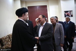 حاشیه دیدار نمایندگان مجلس با سید حسن خمینی