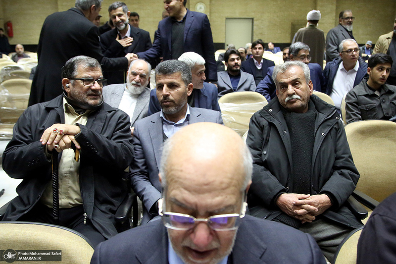 مراسم ترحیم مادر محمد شریعتمداری