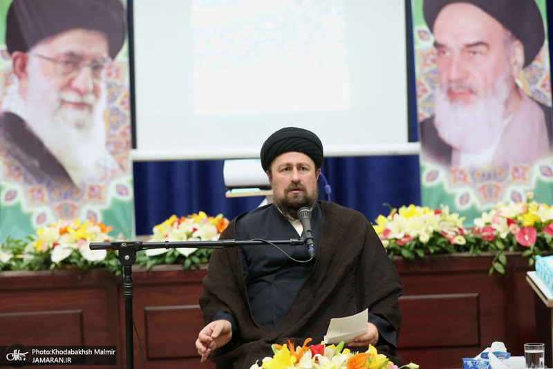 مراسم پنجاهمین سال تاسیس بهشت زهرا (س)‌ در حرم امام خمبنی