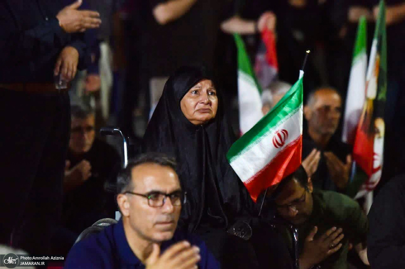 دومین شب محرم و صد و هشتمین اجتماع پر شور مردم در میدان شهدای خلیج فارس