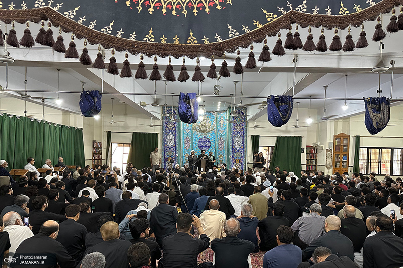 سخنرانی سید حسن خمینی در مسجد امام صادق (ع) اسلام آباد