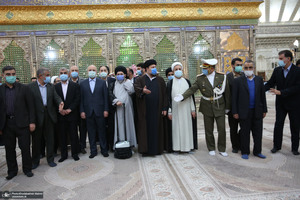 تجدید میثاق رئیس و نمایندگان مجلس شورای اسلامی با آرمان‌های امام خمینی(س)