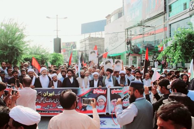 شیعہ علماء کونسل کا ایران کے جوہری تنصیبات پر امریکی حملوں کے خلاف احتجاجی مظاہرہ