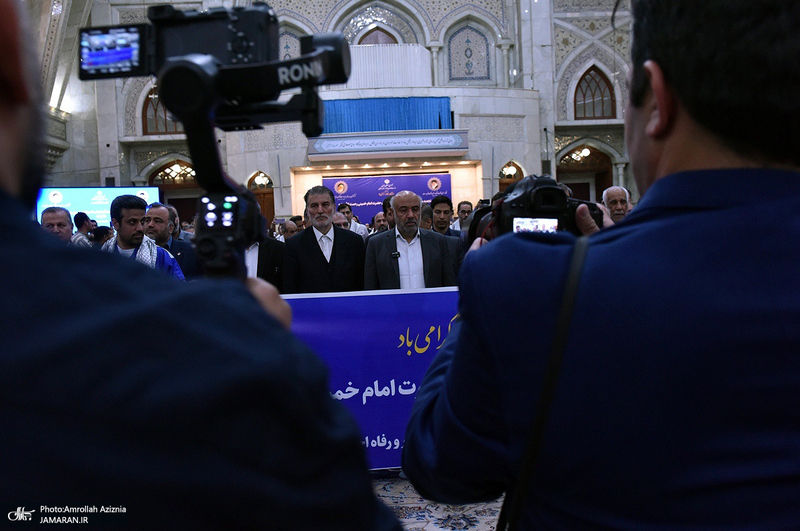 تجدید میثاق وزیر کار و نمایندگان جامعه کارگری با آرمان های حضرت امام (س)