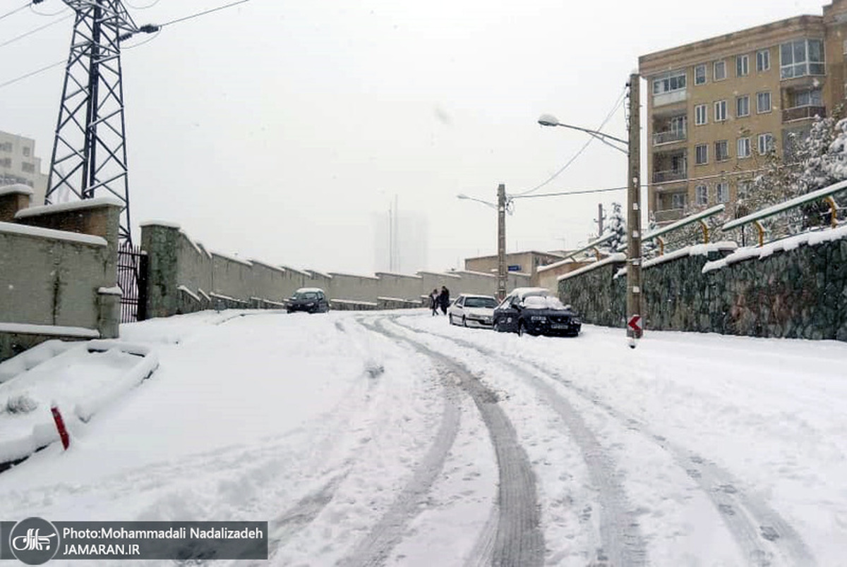 جاده‌های این ۱۵ استان کشور برفی و بارانی است