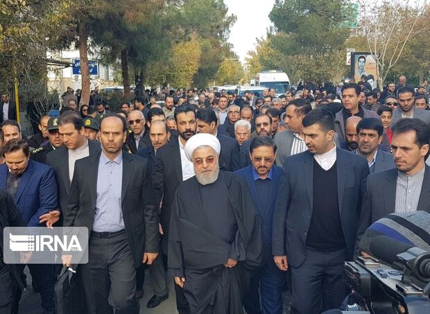 دفتر رییس جمهوری از ابراز همدردی مردم قدردانی کرد