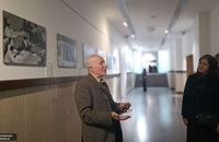 نمایشگاه «عکس‌های کمتر دیده شده طالقانی» میزبان اکبر بدیع‌زادگان  (1)