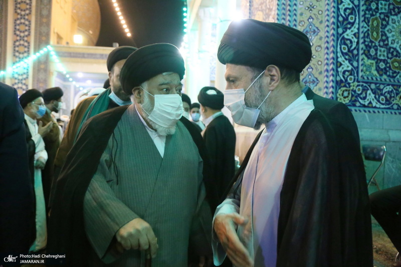 مراسم چهلمین شب درگذشت آیت الله العظمی سید محمدسعید حکیم در قم‎