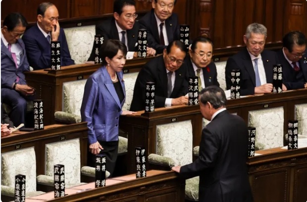 سانائی تاکایچی به عنوان  اولین نخست وزیر زن ژاپن انتخاب شد