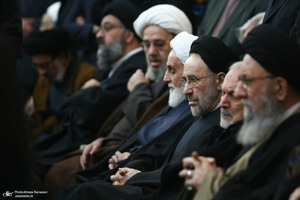 مراسم تشییع و خاکسپاری آیت الله موسوی بجنوردی (ره) -1