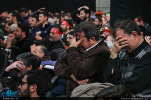 ششمین شب عزاداری فاطمیه در حسینیه امام خمینی