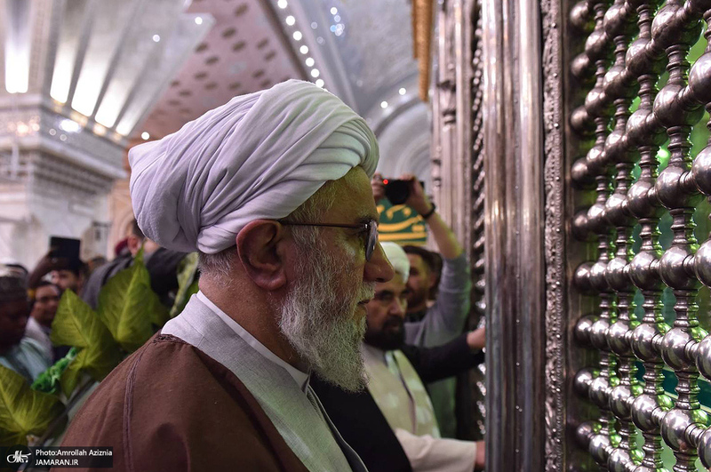 تجدید میثاق دبیرکل و کارکنان مجمع جهانی اهل بیت (ع) با آرمان های امام خمینی (س)‎‎