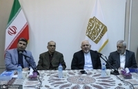 رونمایی از کتاب «سازمان های بین المللی اصول و چالش ها» در خانه اندیشمندان علوم انسانی با حضور ظریف (3)