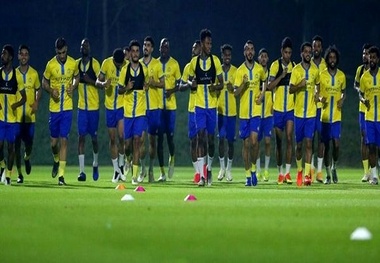 اعلام ترکیب النصر و الاهلی 
